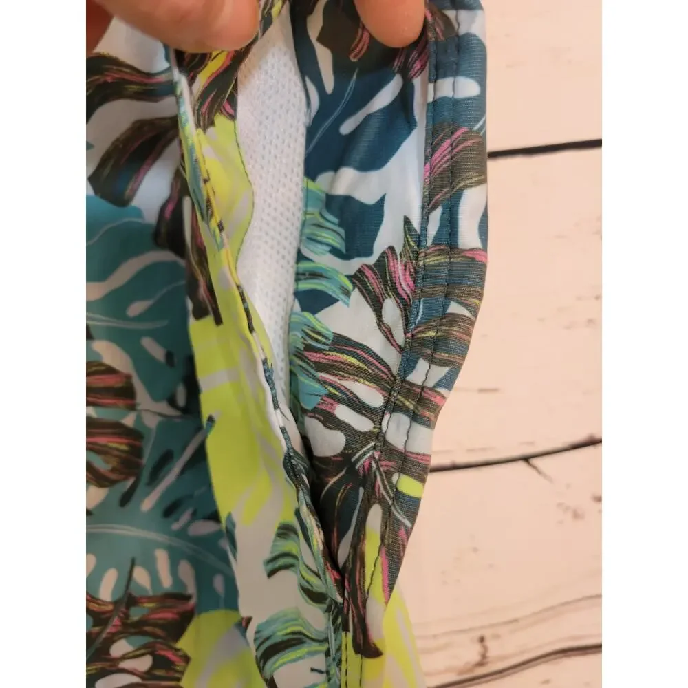 NWT American Eagle Multicolor Tropical Print‎ Board Shorts Men's Size Large